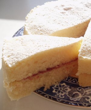 White Velvet Butter Cake