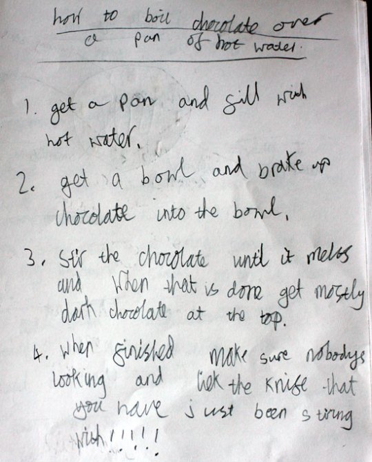 How to melt chocolate